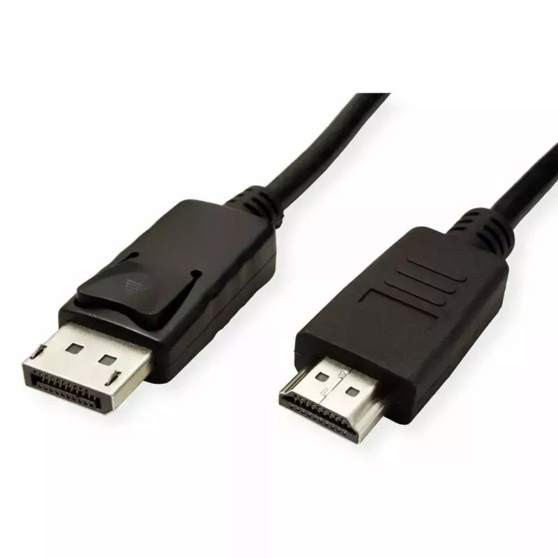 DisplayPort ROLINE 11.44.5782-10 HDTV juodas