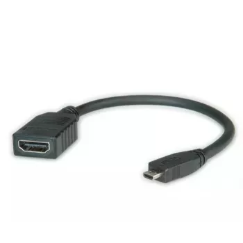 HDMI High Speed laidas + Ethernet VALUE 0,15 m