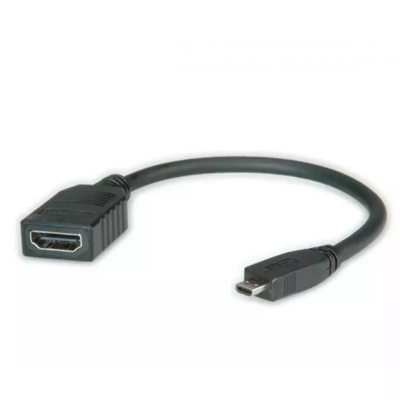 HDMI High Speed laidas + Ethernet VALUE 0,15 m