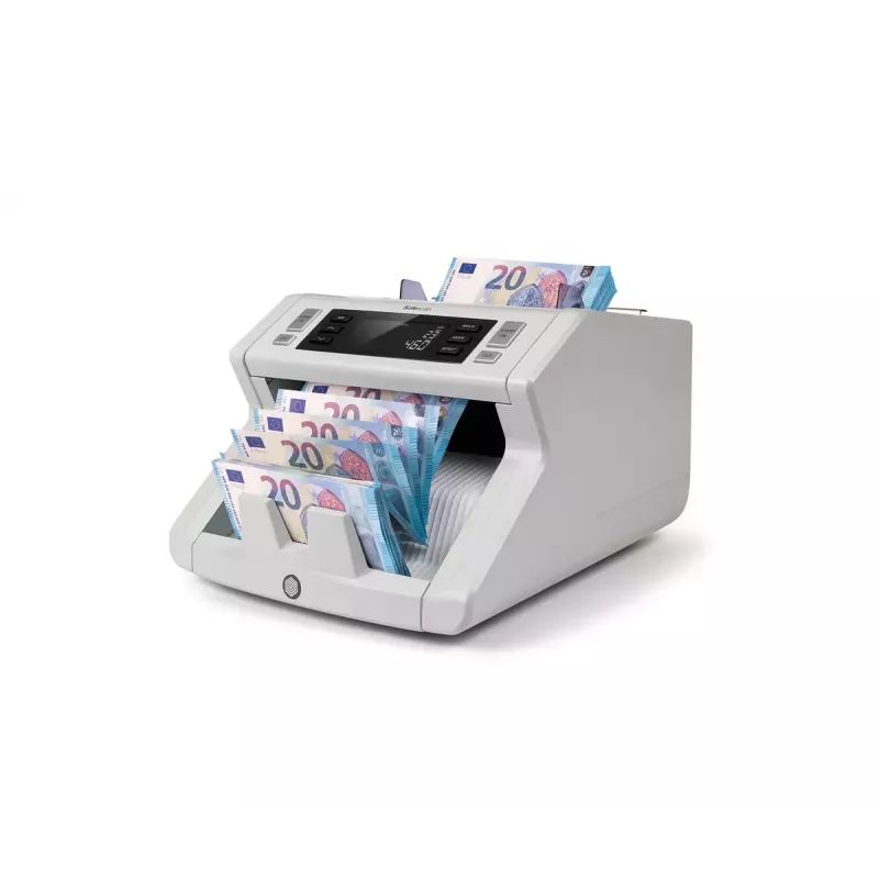 Banknotų skaičiavimo mašina Safescan 2265 G2, balta, AC 220–240 V, LCD