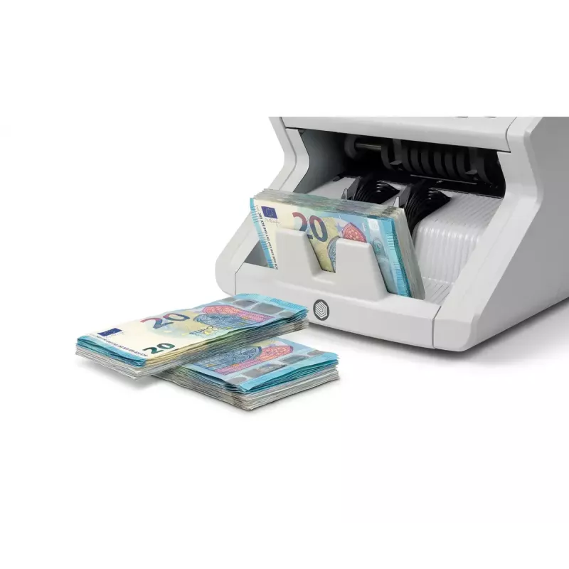 Banknotų skaičiavimo mašina Safescan 2265 G2, balta, AC 220–240 V, LCD