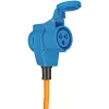 Maitinimo kabelis Brennenstuhl 1167650503 Oranžinis 3 m