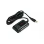 ROLINE 12.02.1017 kabelinis jungčių adapteris USB A RS-232 + DB25, juodas, 1,8 m