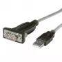 ROLINE 12021163 nuoseklusis kabelis pilkas 1,8 m USB Type-A DB-9