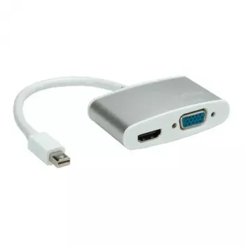 Adapteris Mini DisplayPort - HDMI/VGA ROLINE 12.03.3161