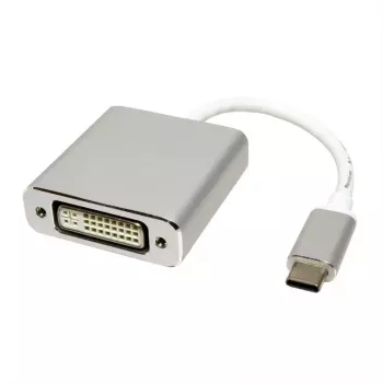 Vaizdo kabelio adapteris ROLINE 12.03.3205 USB Type-C į DVI-D 0.1m