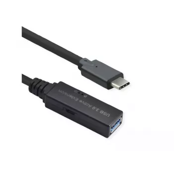 ROLINE USB kabelis 12.04.1068 USB 3.2 Gen 1 20 m USB C USB A Juodas
