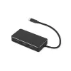Vaizdo kabelio adapteris VALUE 12.99.1032 0,19 m USB Type-C 3 x DisplayPort juodas