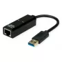 USB Type-A į RJ-45 adapteris VALUE 12.99.1119 — juodas, USB-A įvestis, RJ-45 išvestis, kištukas-lizdas, 22×59×16 mm