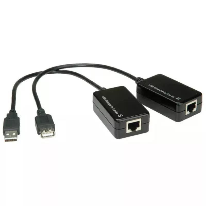 USB 1.1 ilgintuvas per RJ-45 VALUE 12.99.1121