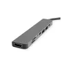 Nešiojamojo kompiuterio dokas VALUE 12.99.1136 laidinis USB 3.2 Gen 2 Type-C juodas pilkas
