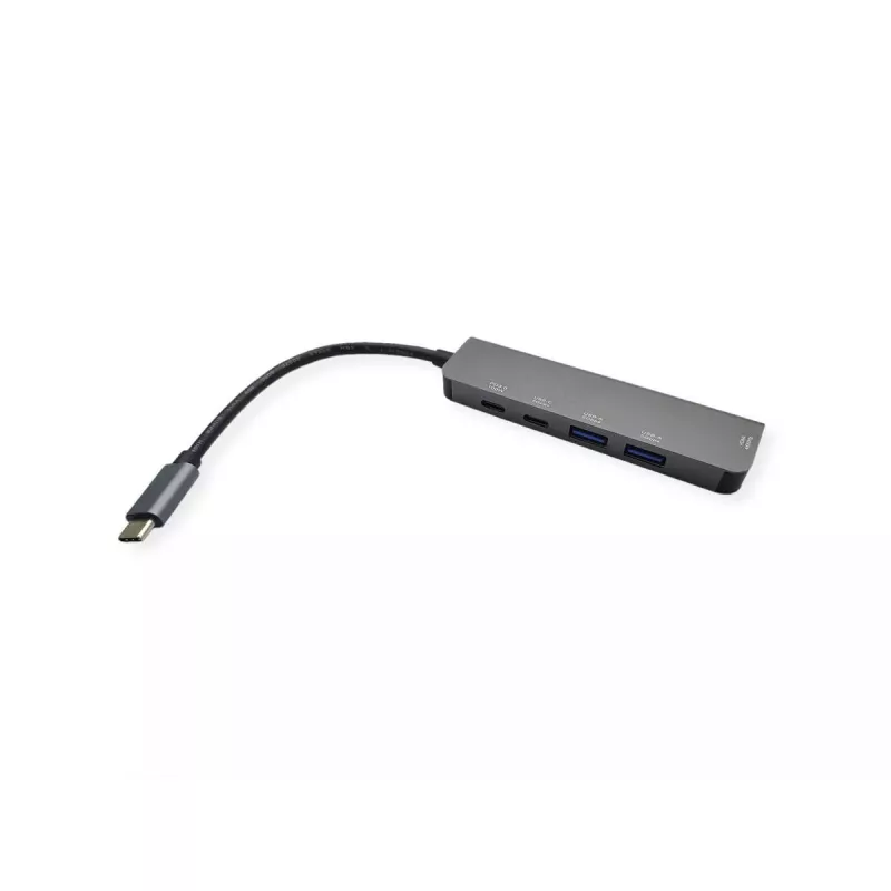 Nešiojamojo kompiuterio dokas VALUE 12.99.1137 Laidinis USB 3.2 Gen 1 Type-C Juoda Pilka