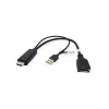 Vaizdo kabelio adapteris VALUE 12.99.3146 0,3 m HDMI Type A DisplayPort Juodas