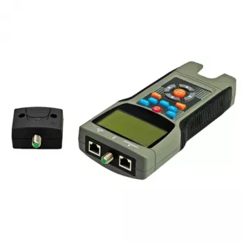 Kabelių testeris VALUE LAN kabelis Multifunction Tester modelis 13.99.3002 — daugiafunkcis LAN kabelių testeris, tikrinantis laidų vientisumą ir porų atvaizdavimą