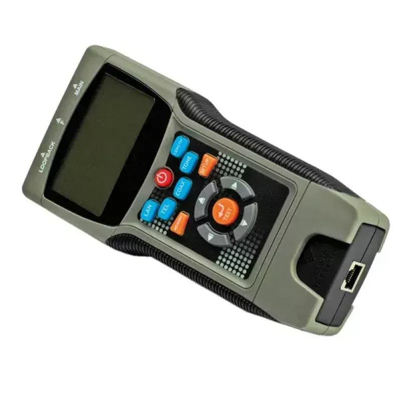 Kabelių testeris VALUE LAN kabelis Multifunction Tester modelis 13.99.3002 — daugiafunkcis LAN kabelių testeris, tikrinantis laidų vientisumą ir porų atvaizdavimą