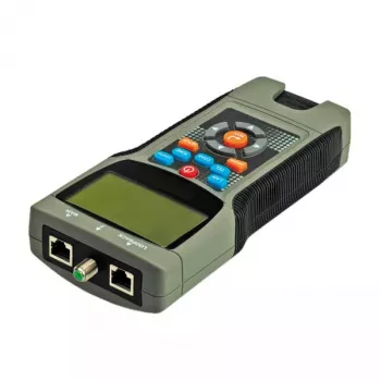 Kabelių testeris VALUE LAN kabelis Multifunction Tester modelis 13.99.3002 — daugiafunkcis LAN kabelių testeris, tikrinantis laidų vientisumą ir porų atvaizdavimą