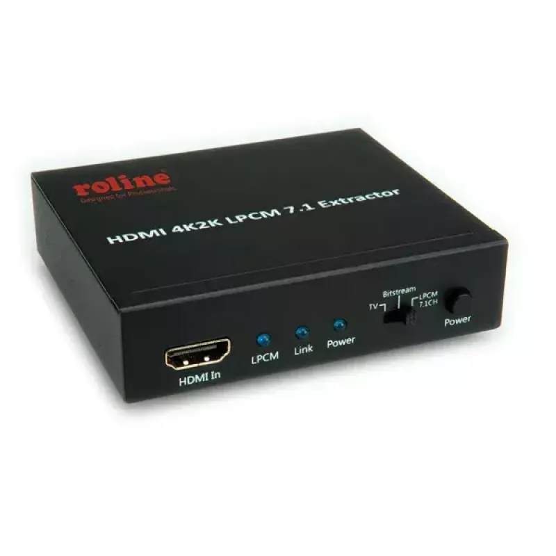 Garso išskyriklis ROLINE HDMI 4K2K LPCM 7.1