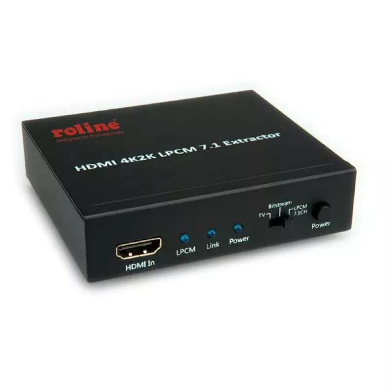Garso išskyriklis ROLINE HDMI 4K2K LPCM 7.1