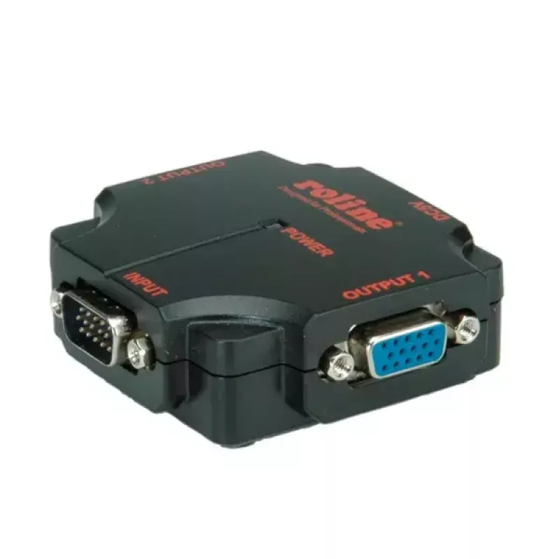 VGA vaizdo skirstytuvas ROLINE 450 MHz 2 kryptimis