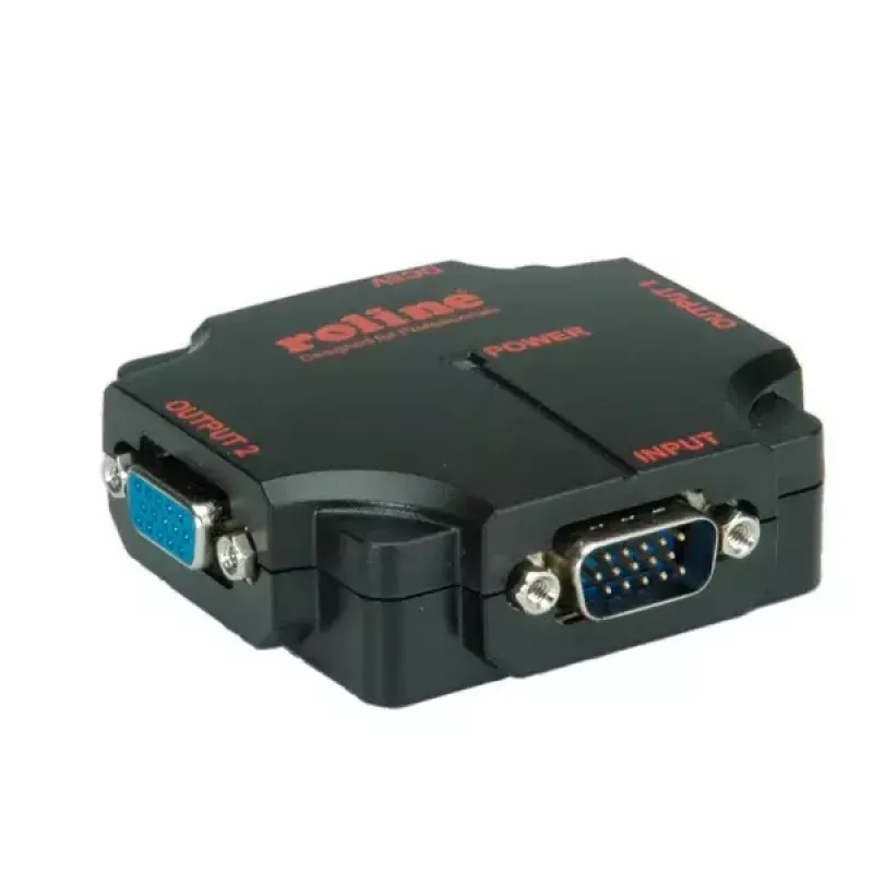VGA vaizdo skirstytuvas ROLINE 450 MHz 2 kryptimis