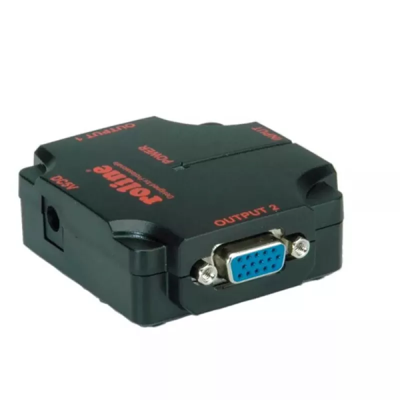 VGA vaizdo skirstytuvas ROLINE 450 MHz 2 kryptimis