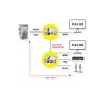 KVM ilgintuvas siųstuvas ir imtuvas VALUE 14.99.3042 HDMI USB laidinis 70 m