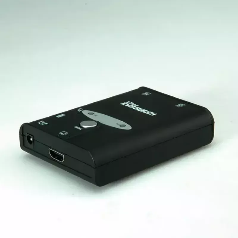 KVM jungiklis VALUE Star 1U 2 kompiuteriai HDMI USB