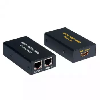 AV siųstuvas ir imtuvas VALUE HDMI prailgiklis per vytos poros kabelį 25 m