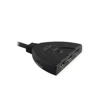 VALUE HDMI vaizdo komutatorius 14.99.3567, HDMI, 4K (3840x2160) 60 Hz, 3 įvestys, juodas