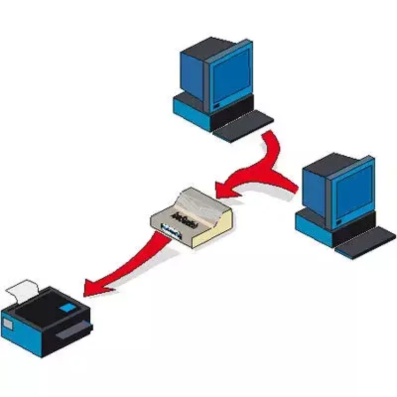 USB 2.0 spausdintuvo perjungiklis Value 14.99.5032