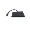 USB-C sąsajos šakotuvas VALUE 14.99.5041 — USB 3.2 Gen 1 Type-C/Type-A, 1000 Mbit/s, aliuminis, juodas, 76×46×12,2 mm