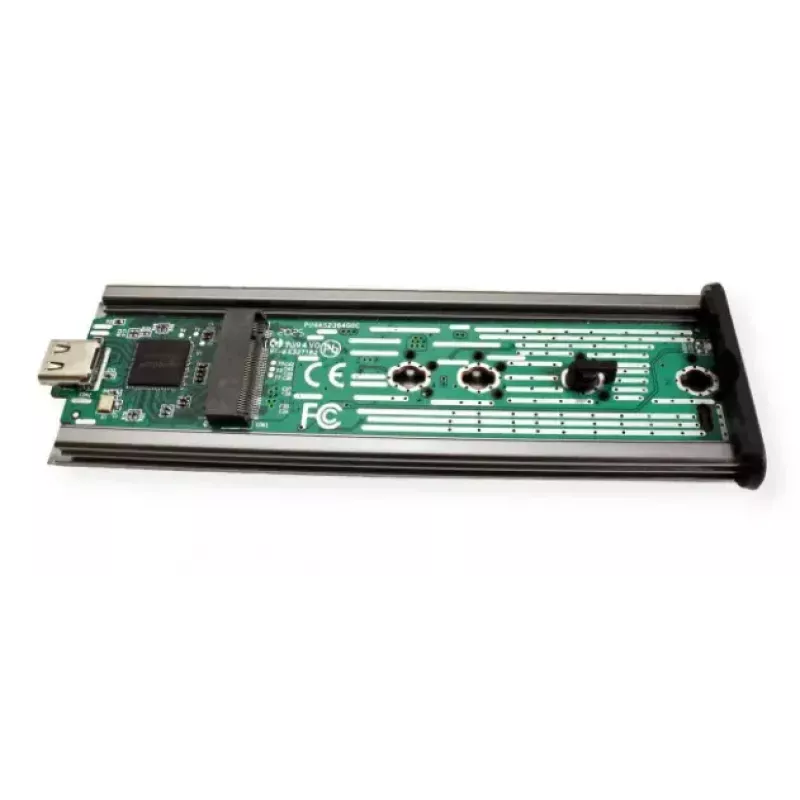 SSD korpusas ROLINE 16.01.4147 M.2 aliuminis juodas 20 Gbit/s