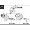 Dulkių nusiurbimo sistema Bosch GDE 125 EA-T Professional