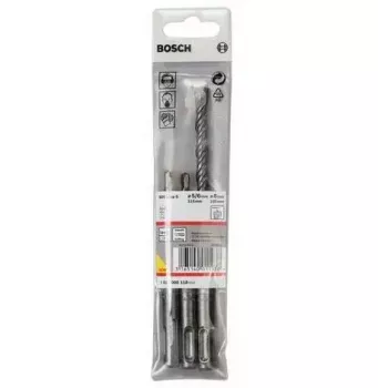 Grąžtų rinkinys Bosch 1 617 000 118 3 vnt. SDS Plus 5,0 mm 6,0 mm 8,0 mm