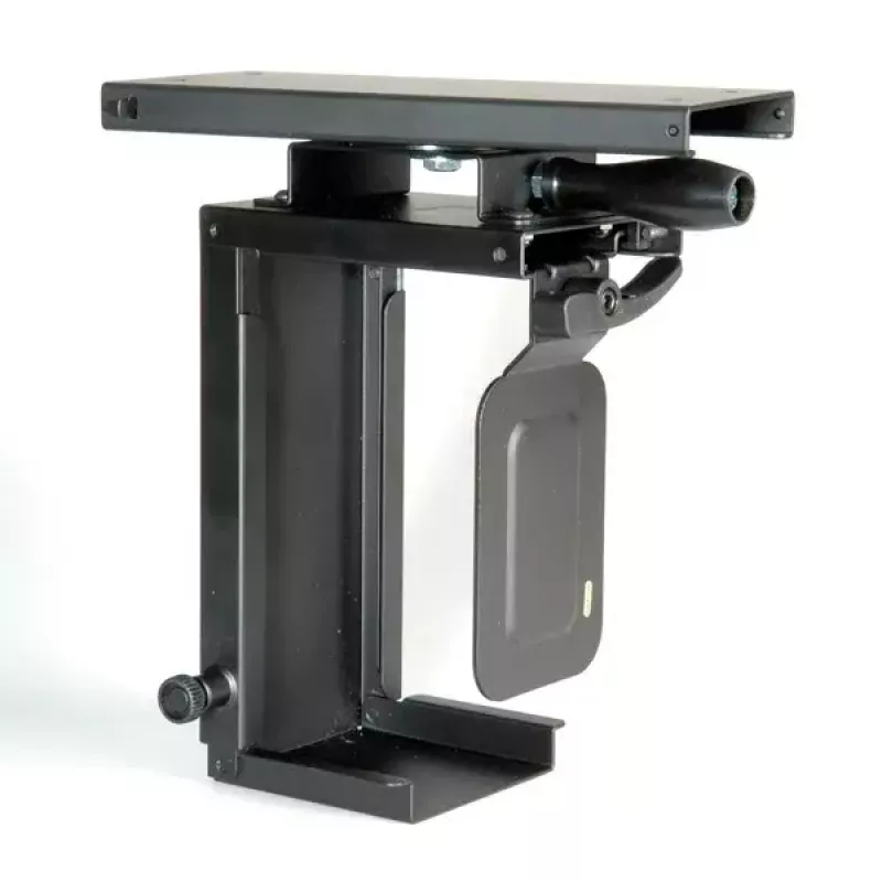Stalinis CPU laikiklis ROLINE Mini PC Holder išplečiamas su pasukimo funkcija, juodas