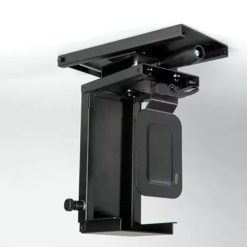 Stalinis CPU laikiklis ROLINE Mini PC Holder išplečiamas su pasukimo funkcija, juodas