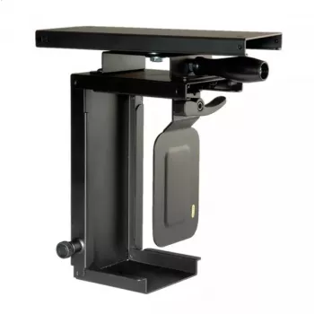 Stalinis CPU laikiklis ROLINE Mini PC Holder išplečiamas su pasukimo funkcija, juodas