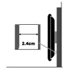 Sieninis laikiklis VALUE LCD/Plasma TV Low Profile