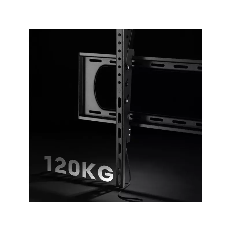 TV laikiklis VALUE 17.99.1225 3,05 m 120 colių Juodas 120 kg talpa