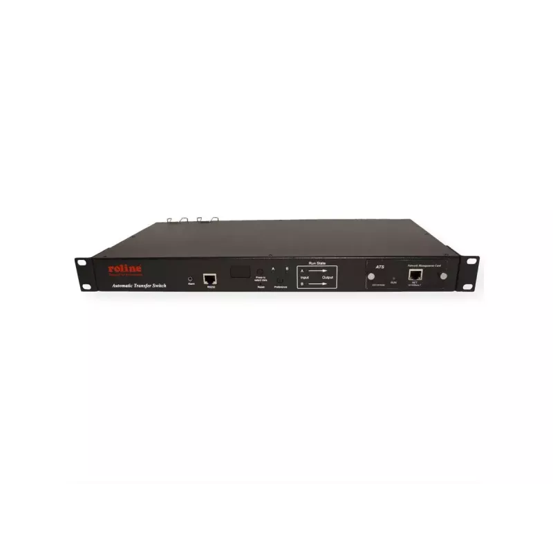 ROLINE 19.07.3415 automatinis perjungimo jungiklis ATS 220-240V 50Hz 1U stovo montavimui