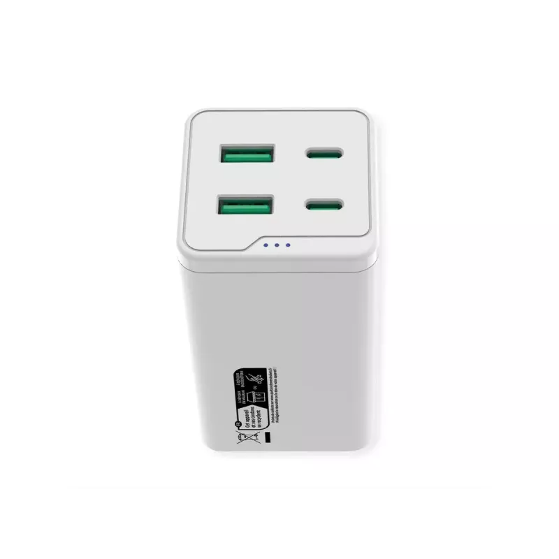 Mobiliojo įrenginio įkroviklis ROLINE 19.11.1056 Universalus kintamosios srovės greitasis įkrovimas 2 USB Type-C