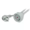 Maitinimo laidas VALUE 19.99.1178 Baltas 10 m