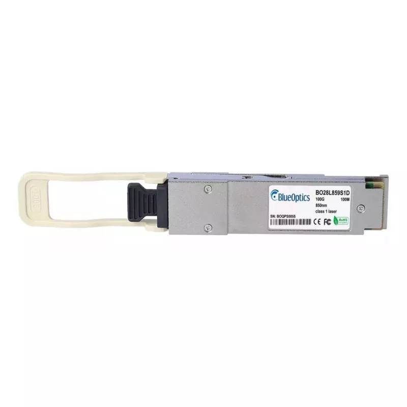Fiber optic siųstuvas-imtuvas module BlueOptics 1AB474800005-BO QSFP28 MTP/MPO