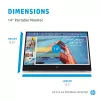 Monitorius HP E-Series E14 G4 14 colių Full HD LCD 1920x1080