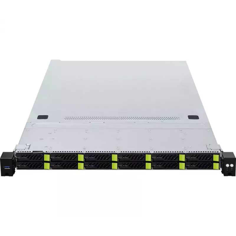 Kompiuterio korpusas ASRock 1U12E-GENOA/2L2T Rack (1U) Pilkas