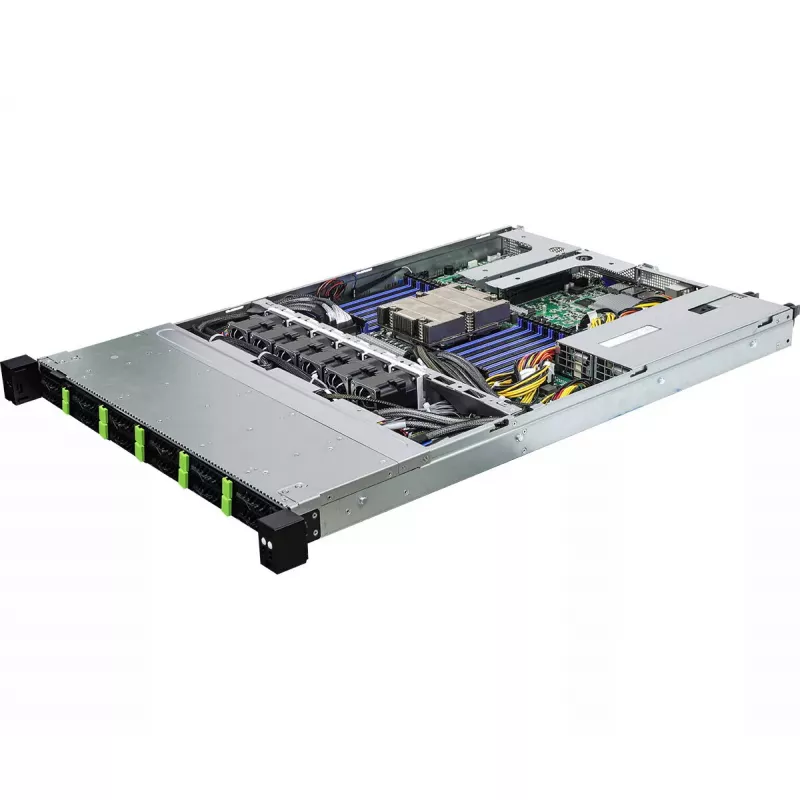 Kompiuterio korpusas ASRock 1U12E-GENOA/2L2T Rack (1U) Pilkas