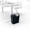 Rexel Secure MC4 popieriaus smulkintuvas, mikro-pjovimo 60 dB, juoda, sidabrinė