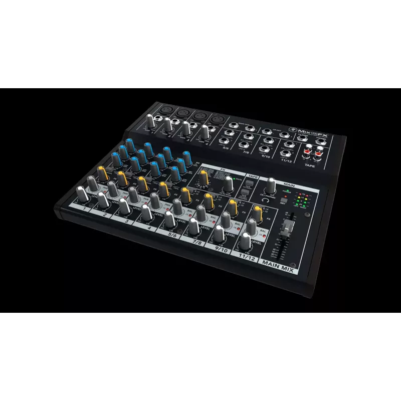 Mackie Mix12FX 12 kanalų 20 - 30000 Hz Juoda