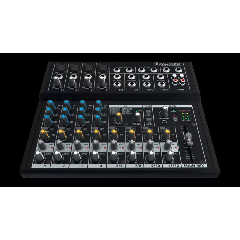 Mackie Mix12FX 12 kanalų 20 - 30000 Hz Juoda