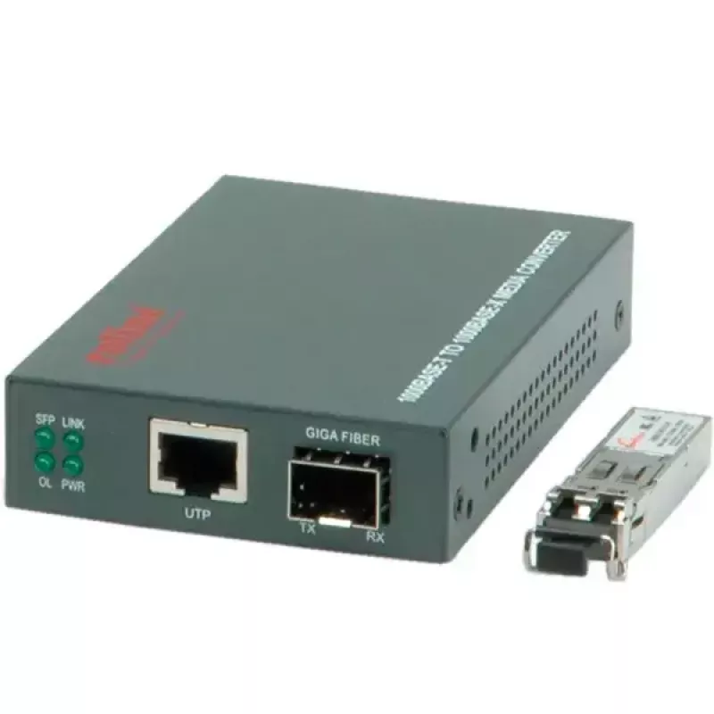Gigabit Converter ROLINE 21.13.1069 RJ45 į LC